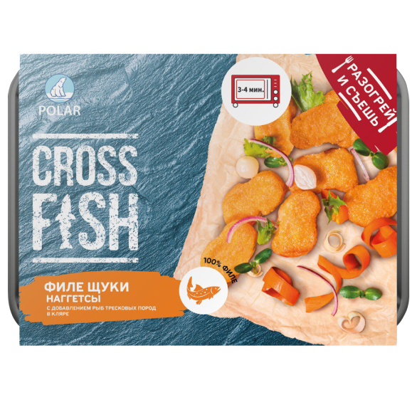 "ПОЛАР" наггетсы из филе щуки в кляре